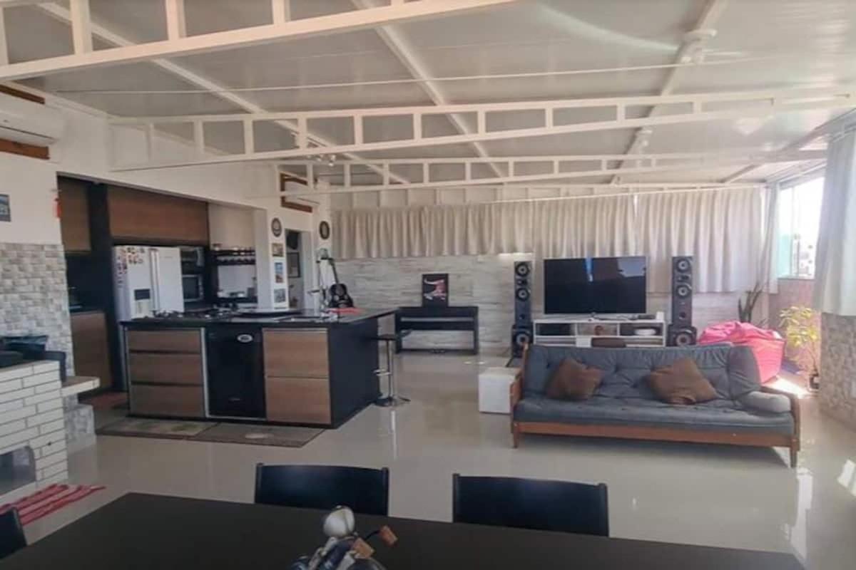 Cobertura Gourmet A 300Mts Da Praia De Canasvieiras Norte Da Ilha De Floripa フロリアノポリス エクステリア 写真