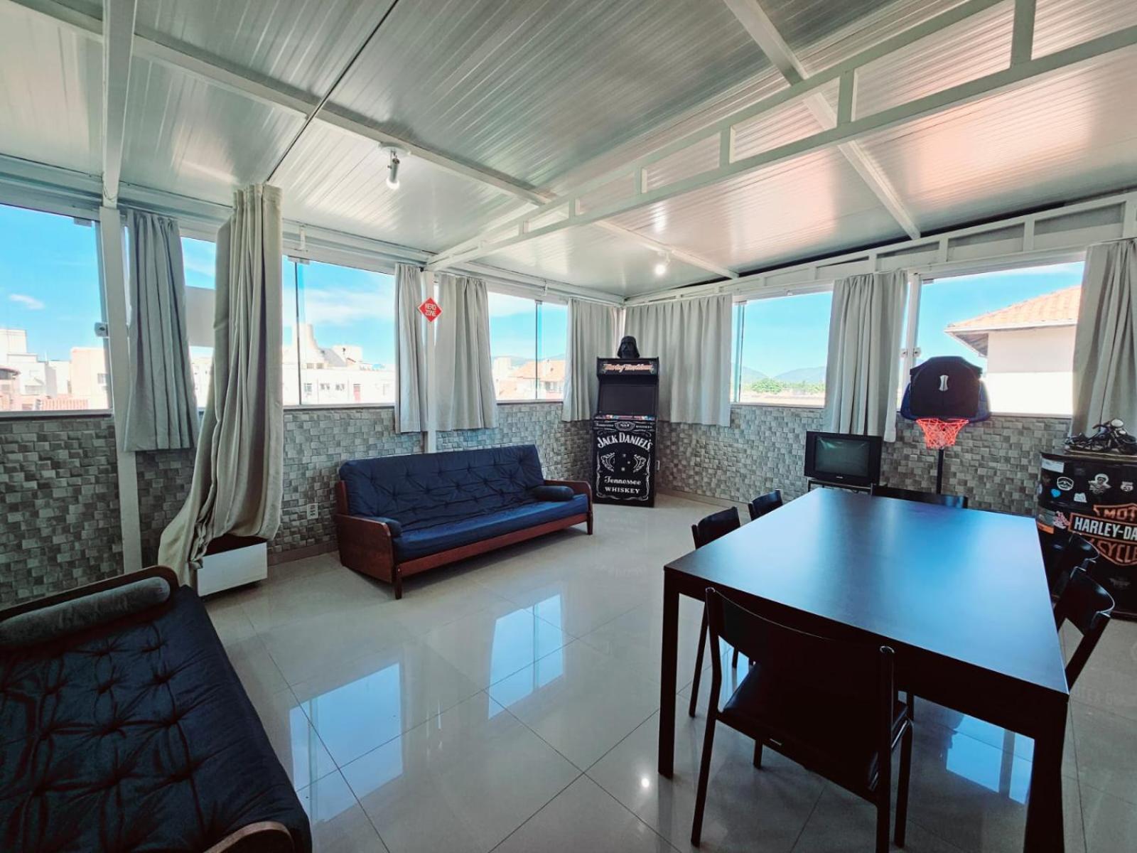 Cobertura Gourmet A 300Mts Da Praia De Canasvieiras Norte Da Ilha De Floripa フロリアノポリス エクステリア 写真