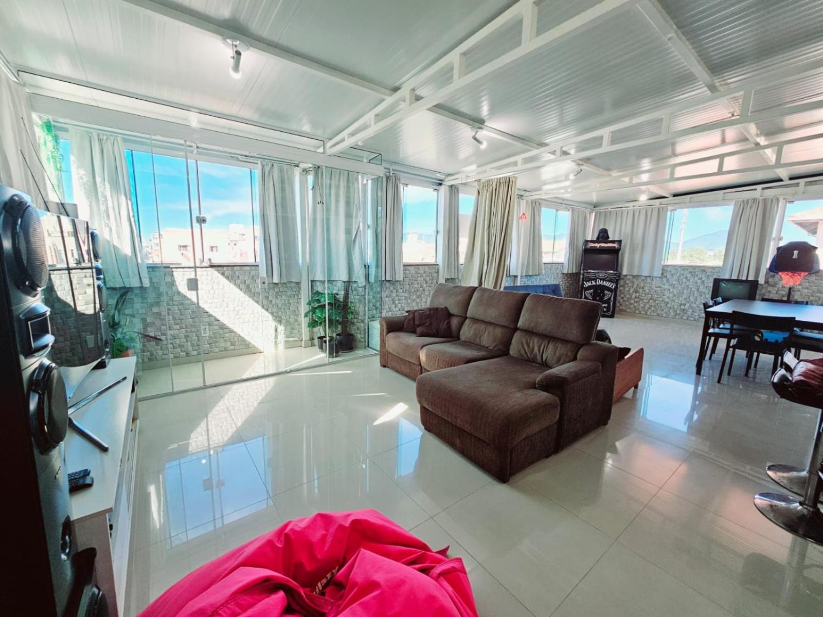 Cobertura Gourmet A 300Mts Da Praia De Canasvieiras Norte Da Ilha De Floripa フロリアノポリス エクステリア 写真